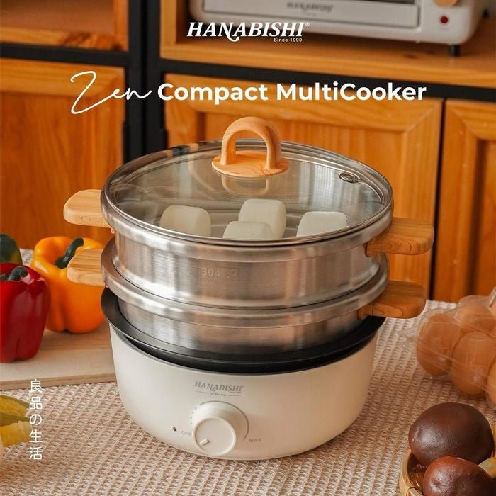 Hanabishi HA1323SG Multicooker 1200W 2.7L | TBM Online