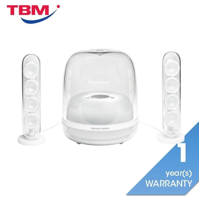 Harman Kardon HK SOUNSTICK 4 WHITE Wireless Bluetooth Speaker 140W White | TBM Online