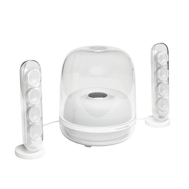 Harman Kardon HK SOUNSTICK 4 WHITE Wireless Bluetooth Speaker 140W White | TBM Online
