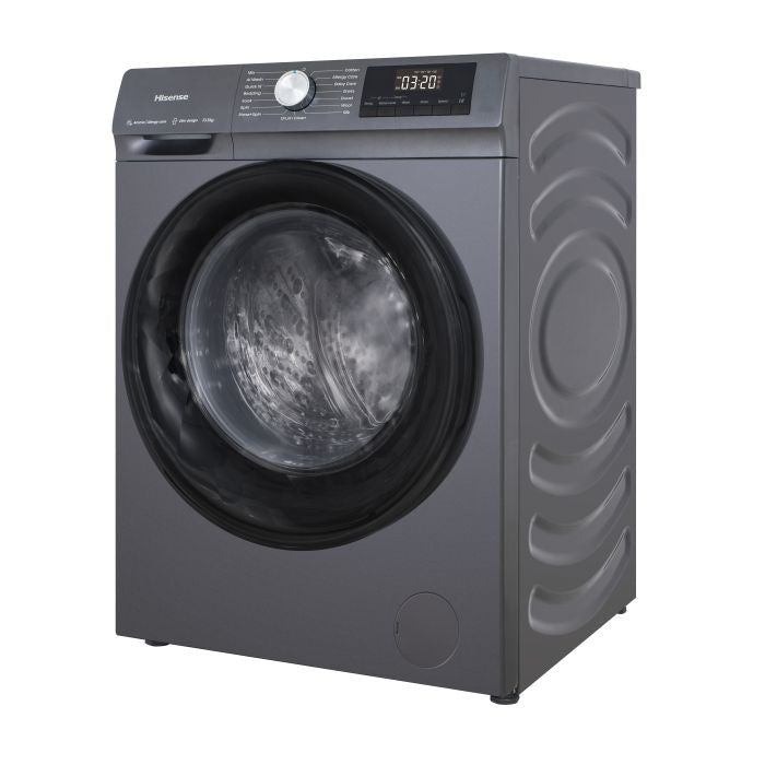 Hisense WF105N1 Front Load Washer 10.5kg Inverter Black | TBM Online