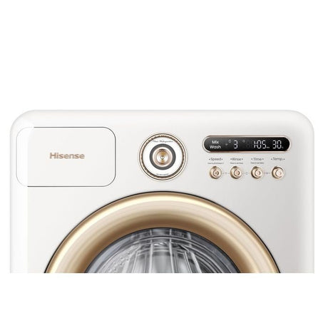 Hisense WF105R5 Front Load Washer 10.5kg Holiday White | TBM Online