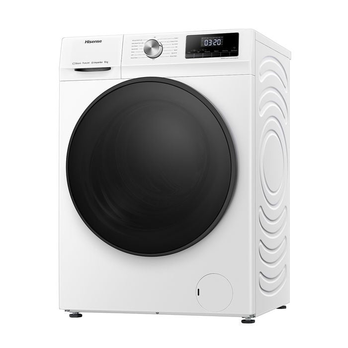 Hisense WF3Q8573BW Front Load Washer 8.5kg White | TBM Online