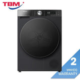 Hisense DH5S1095UB Heat Pump Dryer 10kg Stainless Steel Black | TBM Online