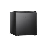 Hisense RR60D4ABN Mini Bar Fridge Reversible Door 60L R600A Black Metal | TBM Online