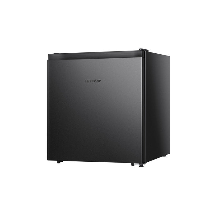 Hisense RR60D4ABN Mini Bar Fridge Reversible Door 60L R600A Black Metal | TBM Online