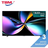 Hisense 100U7Q 100" 4K Vidaa ULED Mini LED Smart TV | TBM Online