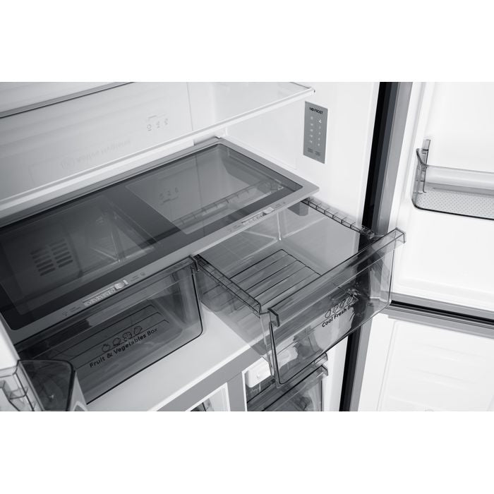 Hisense RQ555N4ABN 4 Doors Fridge 550L Inverter R600A Black Metal | TBM Online