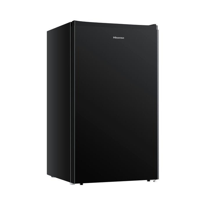 Hisense RR120D4ABN1 1 Door Fridge G110L R600A With LED Light Black Metal | TBM Online