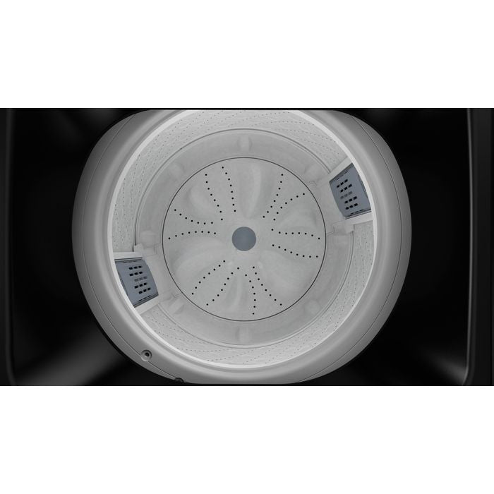 Hisense WTZQ1015UT Top Load Washer 10.5kg Non - Inverter Stainless Steel Titanium Gray | TBM Online