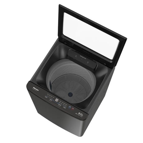 Hisense WTZQ1015UT Top Load Washer 10.5kg Non - Inverter Stainless Steel Titanium Gray | TBM Online