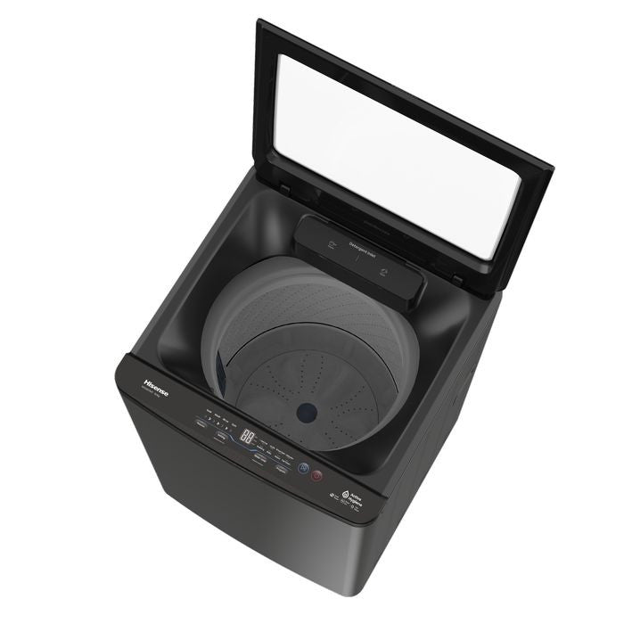 Hisense WTZQ1015UT Top Load Washer 10.5kg Non - Inverter Stainless Steel Titanium Gray | TBM Online