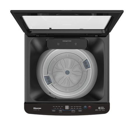 Hisense WTZQ1015UT Top Load Washer 10.5kg Non - Inverter Stainless Steel Titanium Gray | TBM Online