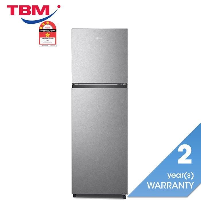Hisense RT208N4ASN 2 Doors Fridge G200L Silver | TBM Online