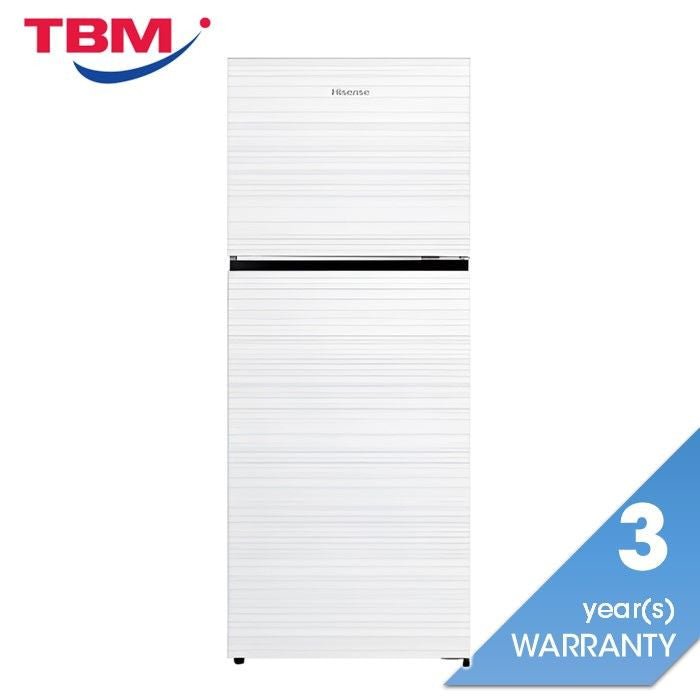 Hisense RT549N4AWU 2 Doors Fridge Inverter G500L White Glass | TBM Online