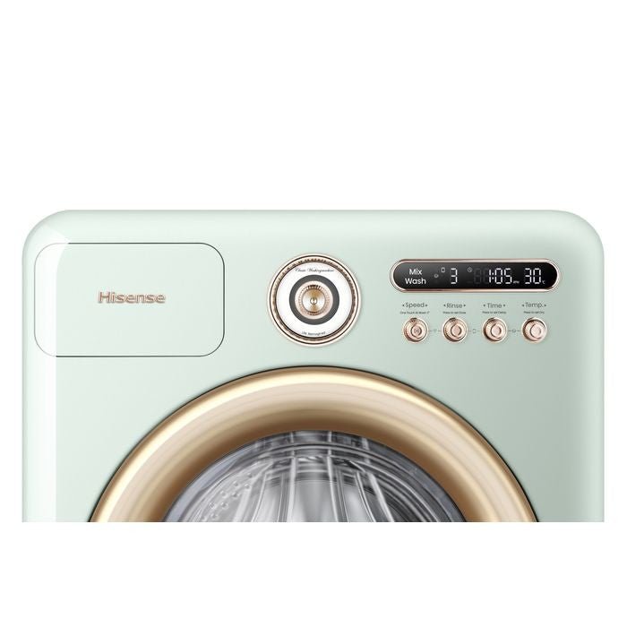 Hisense WD105R5 Front Load Washer 10.5kg Dryer 7kg Roman Green | TBM Online
