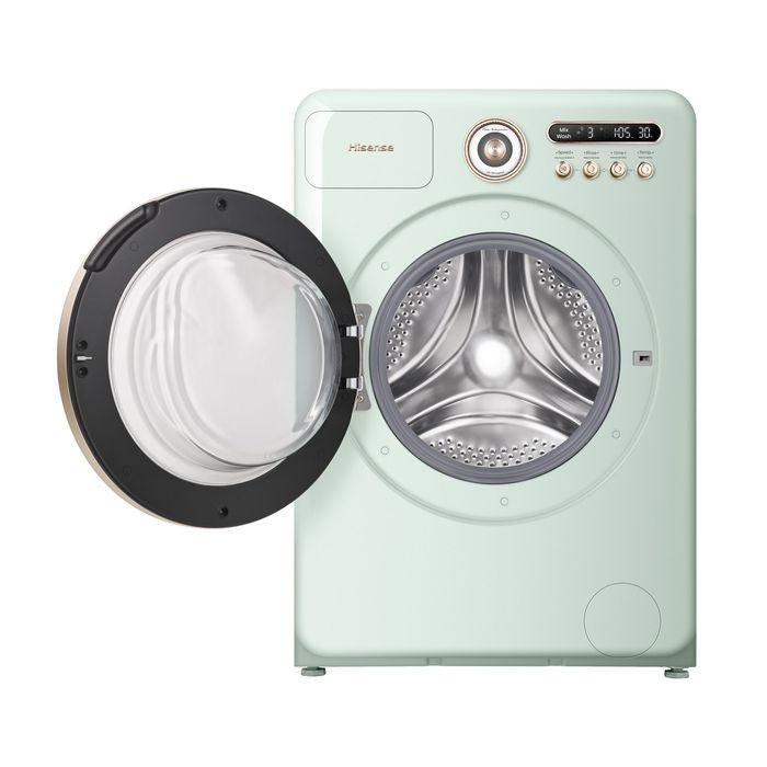 Hisense WD105R5 Front Load Washer 10.5kg Dryer 7kg Roman Green | TBM Online