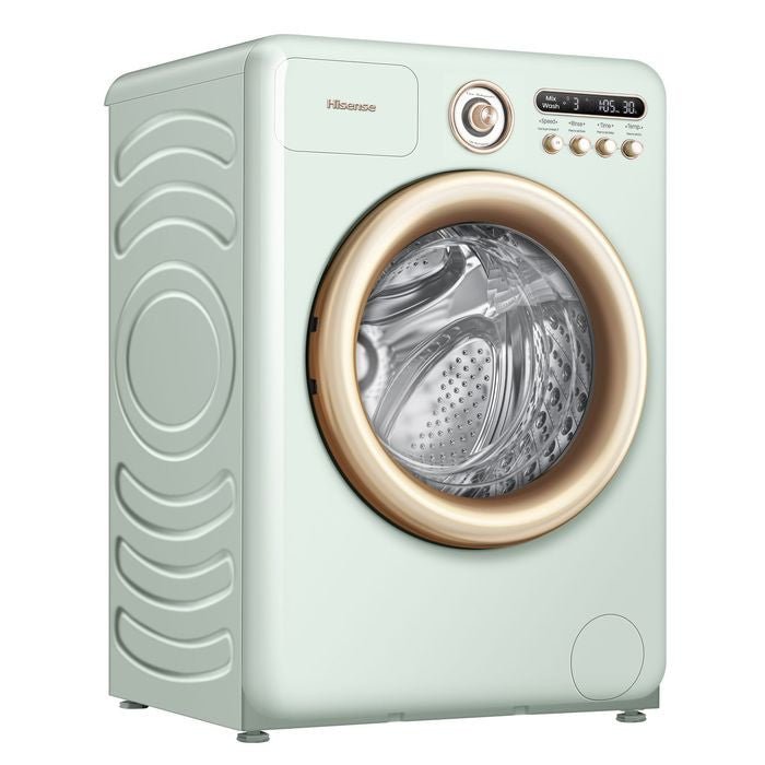 Hisense WD105R5 Front Load Washer 10.5kg Dryer 7kg Roman Green | TBM Online