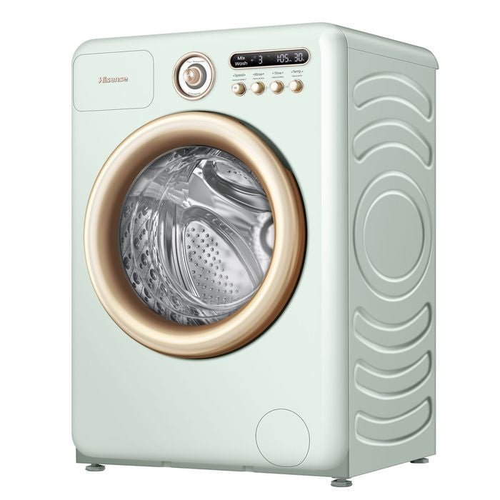 Hisense WD105R5 Front Load Washer 10.5kg Dryer 7kg Roman Green | TBM Online