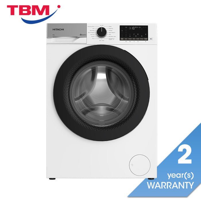 Hitachi BD - 80YFVE Front Load Washer 8.0kg Inverter | TBM Online