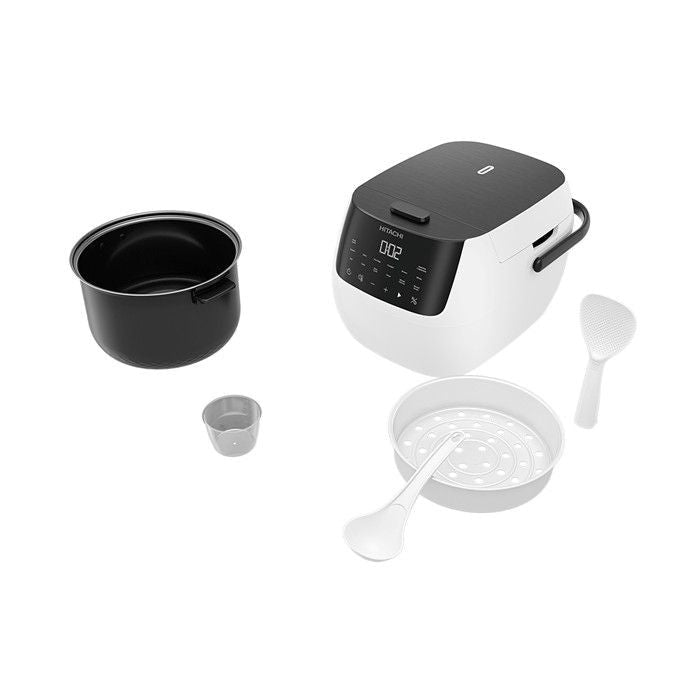 Hitachi RZ - R18XN W Digital Rice Cooker 1.8L White | TBM Online