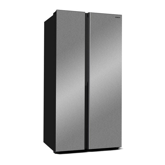Hitachi HRSN9713ESXMY Side By Side Fridge 653L Inox | TBM Online