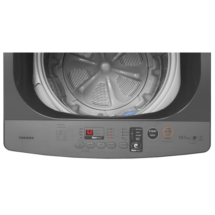 Toshiba AW - UK1150HM(SG) Top Load Washer 10.5KG Fully Auto | TBM Online