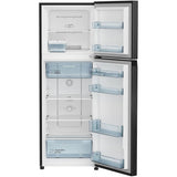 Hitachi HRTN5255MFBBKMY 2 Doors Fridge 240L Inverter Triple Power Filter Black | TBM Online