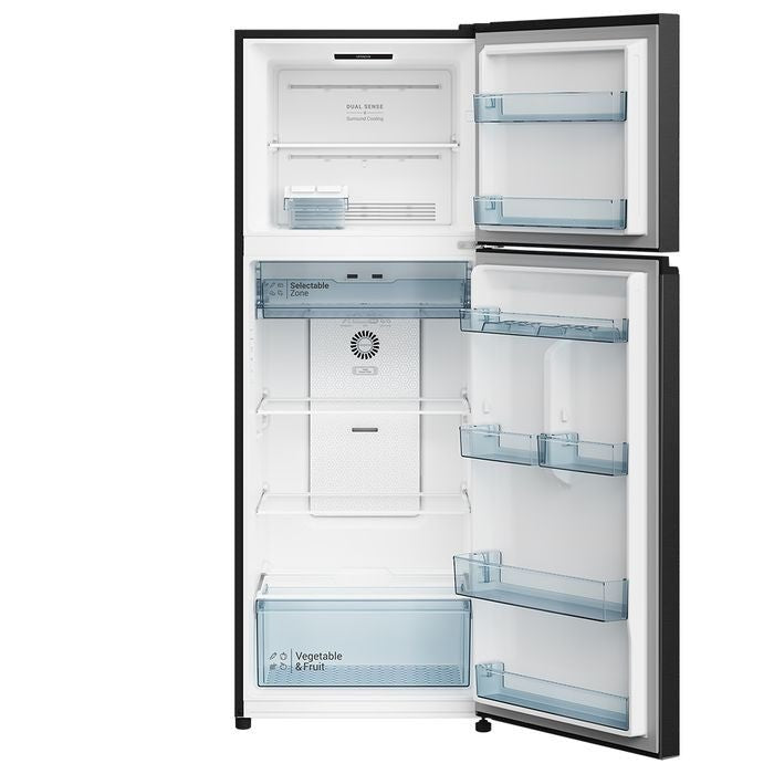 Hitachi HRTN6443SBBKMY 2 Doors Fridge G443L Grand Carbon Line | TBM Online