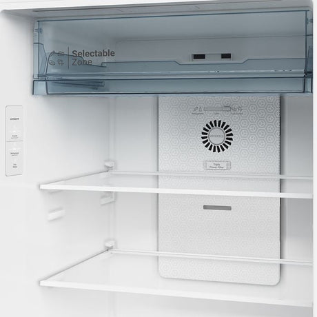 Hitachi HRTN6443SBBKMY 2 Doors Fridge G443L Grand Carbon Line | TBM Online