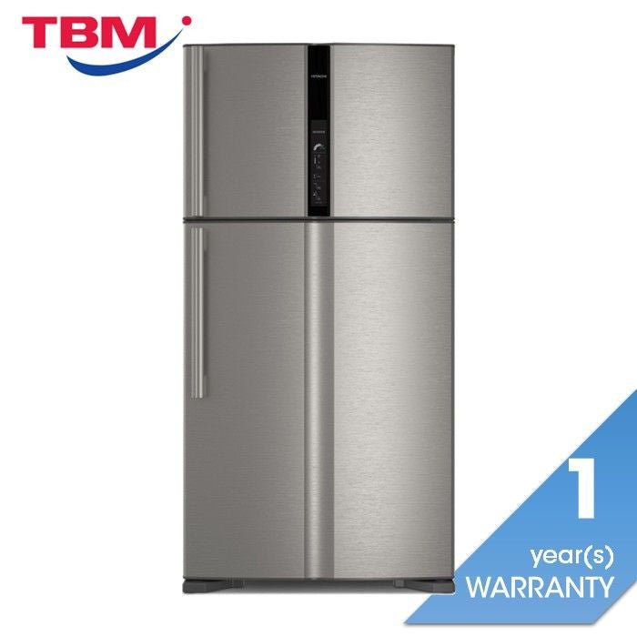 Hitachi R - V750PM - 1 2 Door Fridge G655L Inverter Dual Fan Cooling | TBM Online