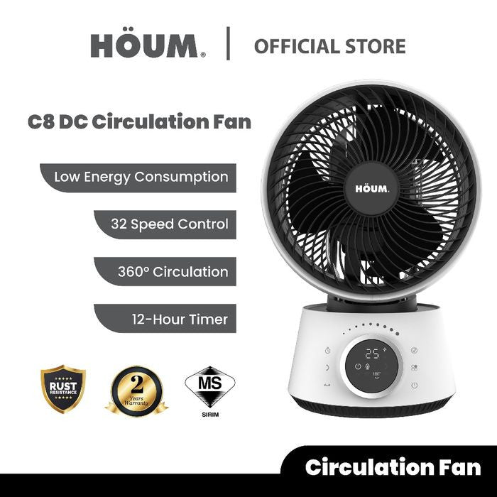 Houm C8DC Air Circulator Fan DC | TBM Online