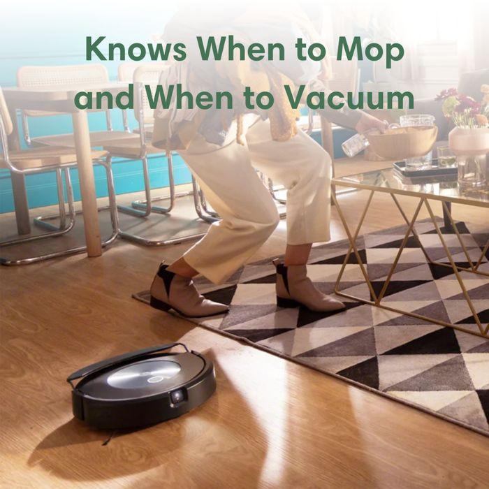 iRobot Roomba Combo J7+ Vacuum and Mop With Auto Dirt Disposal | TBM Online