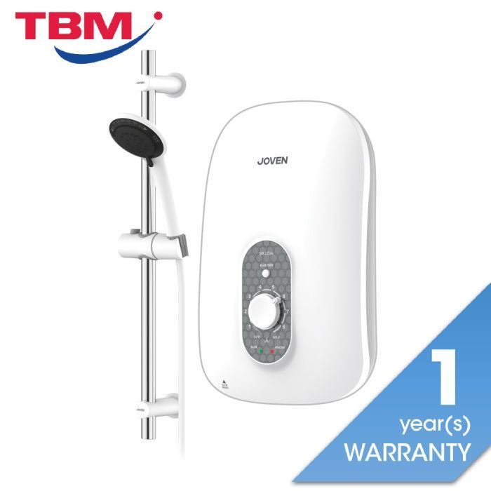 Joven SA15M WHITE Home Shower Elec. Temp. Power Control White | TBM Online