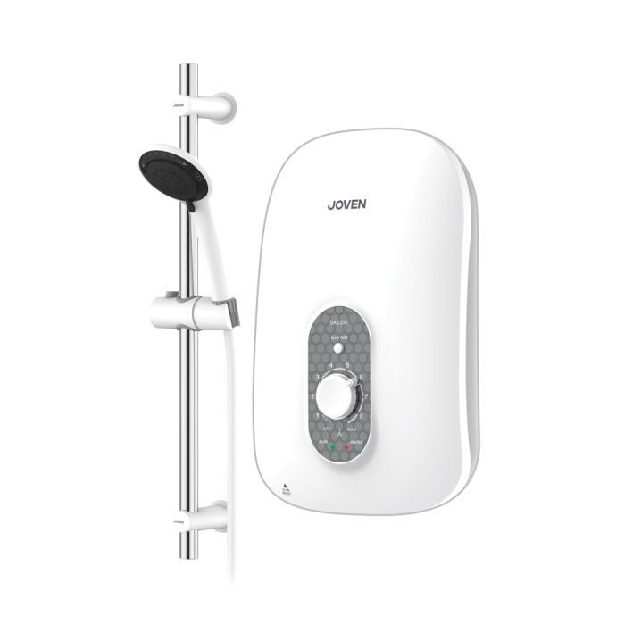 Joven SA15M WHITE Home Shower Elec. Temp. Power Control White | TBM Online