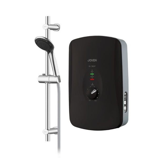 Joven SL30 IP BLACK Home Shower With DC Pump Black | TBM Online