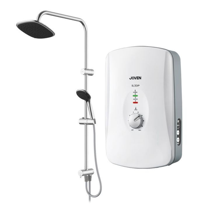 Joven SL30 IP R/S WHITE Home Shower Rain Shower With DC Pump White | TBM Online