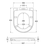 JoyLife JTS-001-D Manual Bidet D Shape | TBM Online