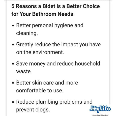 JoyLife JTS-001-V Manual Bidet V Shape | TBM Online