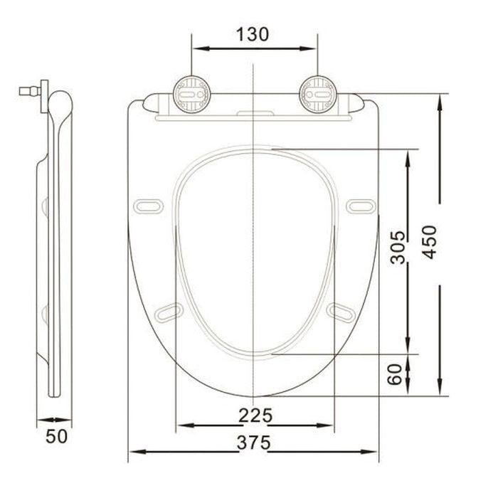 JoyLife JTS-001-V Manual Bidet V Shape | TBM Online
