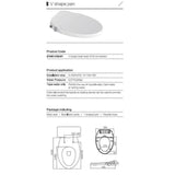 JoyLife JTS-001-V Manual Bidet V Shape | TBM Online