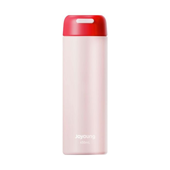 JoYoung JVC - 45V91(P) Minimalist 304 Stainless Steel Vacuum Bottle 450ml Pink | TBM Online