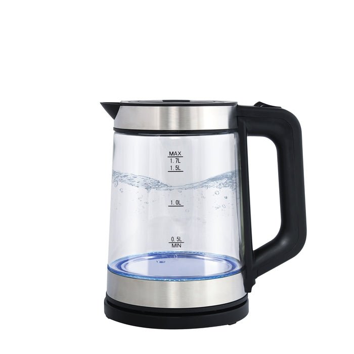 Khind EK171G BLACK Kettle Cordless Glass 1.7L Black | TBM Online