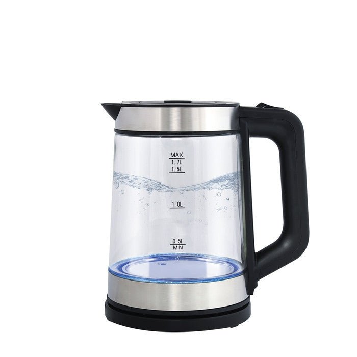 Khind EK171G BLACK Kettle Cordless Glass 1.7L Black | TBM Online