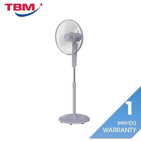 Khind SF1682SF(LP) AD Stand Fan 16" With 3 Speed Setting Light Purple | TBM Online