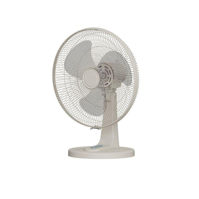 Khind TF1601AC(LB) AC Table Fan 16" Built-In Safety Thermal Fuse Light Brown | TBM Online
