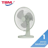 Khind TF1601AC(LG) AC Table Fan 16" Built-In Safety Thermal Fuse Light Green | TBM Online