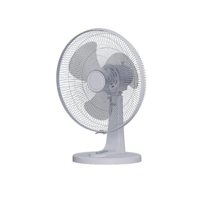 Khind TF1601AC(LP) AC Table Fan 16" Built-In Safety Thermal Fuse Light Purple | TBM Online