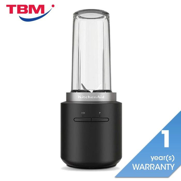 Kitchenaid 5KSBR200BM Personal Blender GO Cordless Without Battery 12V Black Matte [Battery Sold Separately] | TBM Online