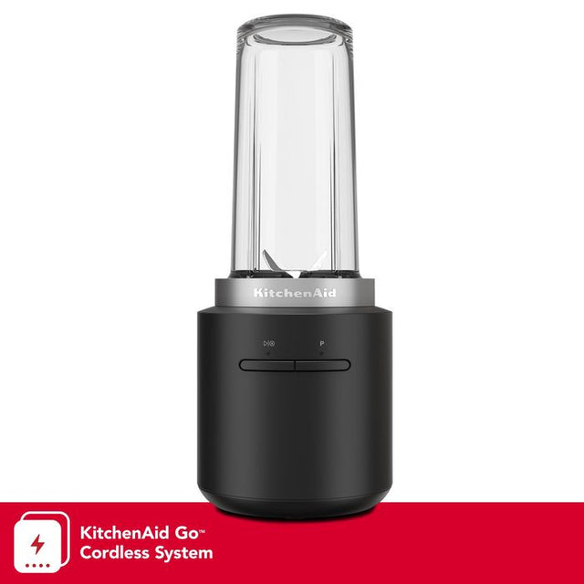 Kitchenaid 5KSBR200BM Personal Blender GO Cordless Without Battery 12V Black Matte [Battery Sold Separately] | TBM Online