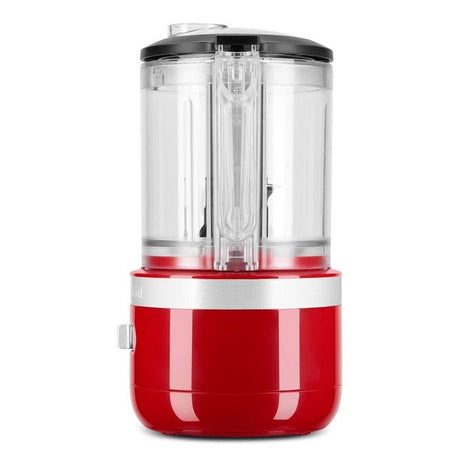 KitchenAid 5KFCB519GER Food Chopper Cordless 5 Cup - Empire Red | TBM Online